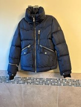 Pre-owned Kids SAM Navy Down Jacket SZ 12 - £61.18 GBP