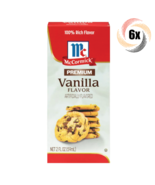 6x Packs McCormick Vanilla Flavor Premium Extract | 2oz | Non Gmo Gluten... - $31.16