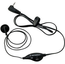 Motorola Talkabout 53727 Wired 2 Way Radio Earbud Microphone With Push To Talk - $14.99