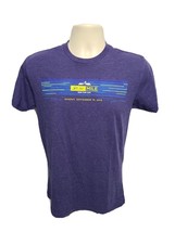 2015 NYRR 5th Ave Mile Run for Life Adult Small Purple TShirt - £11.70 GBP