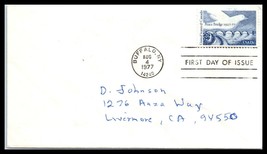 1977 US FDC Cover - Peace Bridge Stamp, Buffalo, New York H3 - $2.96