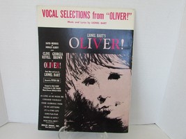 Vocal Selections From Lionel Bart&#39;s Oliver Hollis Music 1960 Sheet Music Book - £7.61 GBP