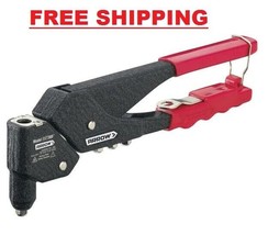Arrow Fastener Hand Pop Twister Rivet Gun Tool Riveter Riveting 4 Nose Set New - $68.99