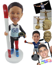 Personalized Bobblehead Skier With His Essentials Ready For Skyer - Sports &amp; Hob - £72.72 GBP