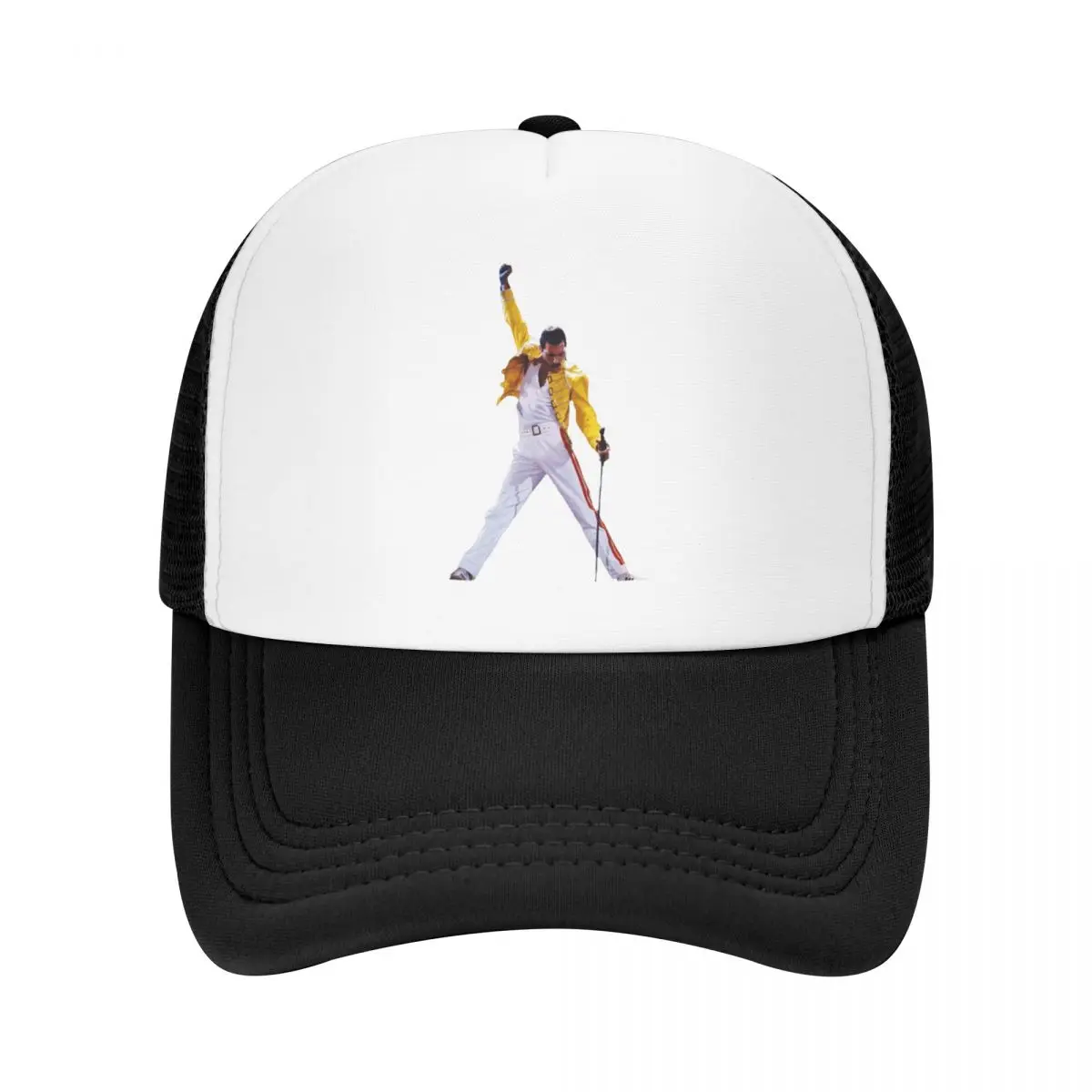 Queen Rock Freddie Mercury Baseball Cap Trucker Hat Caps Snapback Hats - $15.88