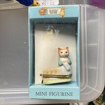 The World of Beatrix Potter Mini Figurine Ginger Cat Made in Sri Lanka B... - $35.45