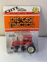Vintage ERTL, Allis-Chalmers 8070 Tractor with Cab, 1:64 Diecast, #1819 - £7.74 GBP