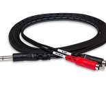 Hosa TRS-202 1/4&quot; TRS to Dual RCA Insert Cable, 2 Meters - £9.39 GBP+