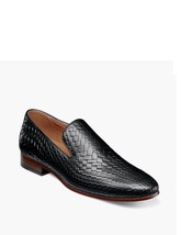 Stacy Adams wilton plain toe slip on shoe in Black - £61.32 GBP