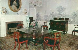 My Old Kentucky Home State Shrine Unposted Vintage Postcard Dining Room - £7.77 GBP