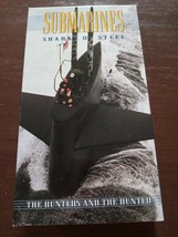Submarines Sharks of Steel VHS Time Life the hunters and the hunted - £7.86 GBP