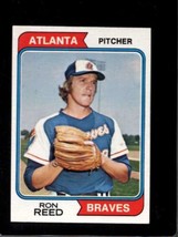 1974 Topps #346 Ron Reed Exmt Braves Nicely Centered *X12839 - £2.27 GBP