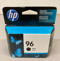Genuine OEM HP 96 Black Ink Cartridge (C9353FN) - New/Sealed - EXP 2017 - $17.95
