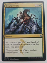 MTG Magic The Gathering Card Death Frenzy Sorcery Black Green KTK 2014 - £3.70 GBP