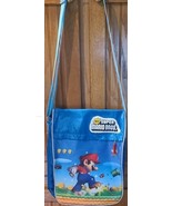 Nintendo Super Mario Bros. ~ Nylon Bookbag ~ 13&quot; x 16&quot; ~ Adjustable Strap - $28.06 CAD