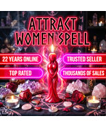 50x-200X FULL COVEN WOMEN MAGNET EXTREME ATTRACTION MAGICK WITCH ALBINA ... - $77.77+