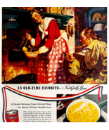 1947 Campbell&#39;s Chicken Noodle Soup Advertisement Old Time Favorite DWJJ21 - $40.83 CAD