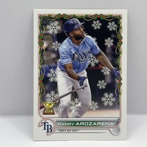 2022 Topps Holiday Baseball Randy Arozarena Base HW128 Tampa Bay Rays - £1.54 GBP