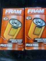 Lot of 2 Fram Extra Guard PH3786 Engine Oil Filters - $28.71