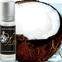 Fresh Coconut Premium Scented Roll On Perfume Fragrance Oil Hand Crafted Vegan - $13.00+