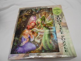 NEW Sparkle Fairies &quot;Magic Tree&quot; 100 Piece Jigsaw Puzzle Stocking Stuffe... - £5.43 GBP
