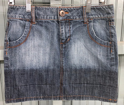 Wear It Declare It SO Denim Size 5 100% Cotton Short Jean Skirt - $12.83