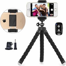 Ubeesize Phone Tripod, Portable And Adjustable Camera Stand, Sports Cameras - £28.76 GBP