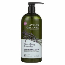 Avalon Organics Hand and Body Lotion Lavender - 32 fl oz - £22.51 GBP