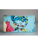 Ladies Zip Around Purse - Faux Leather Wallet with Coin Pocket &amp; Card Slots - $14.87 CAD
