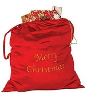 Rubie&#39;s Merry Christmas Santa claus Bag Multicolor One Size sold out red 32 x 29 - £15.57 GBP