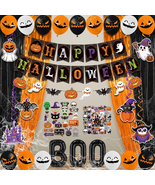 112 Pcs Halloween Party Decorations, Horror Halloween Party Supplies Ind... - $43.53 CAD