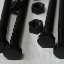 10x head screws nylon Black Hex m8 x 100mm - $24.23