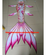 Women and Kids Swimmable Mermaid Tail with Monofin, Mermaid Party Dress - $123.46 CAD