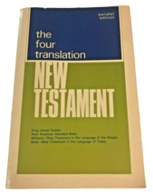 Holy Bible New Testament The Four Translation Parallel KJV NASB Williams Beck Pb - £6.38 GBP