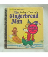 VINTAGE 1ST LITTLE GOLDEN BOOK Richard Scarry&#39;s GINGERBREAD MAN Children... - $272.72 MXN