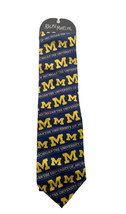 NWT Ralph Marlin RM Sport University of Michigan Tie Necktie Vintage 1999 - £9.64 GBP