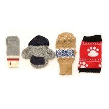 Set of 4 Mix Autumn Spring Winter Sweater Vest Jacket For Small Dog Shih... - £11.57 GBP
