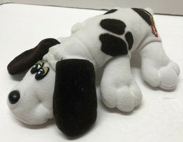 Pound Puppies Puppy 9" Long Vintage Dark Brown Spots with Long Ears Plush Figure - $19.80