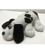 Pound Puppies Puppy 9&quot; Long Vintage Dark Brown Spots with Long Ears Plus... - £15.50 GBP
