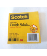 Scotch Double-Sided Tape Dispenser Refills, 3&quot;Core, 1/2&quot;x1296&quot;, 2/PK, Cl... - £13.54 GBP