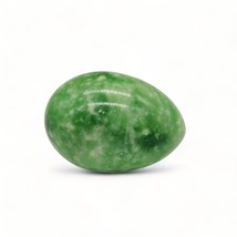 Stone Egg Easter Holiday Kitchen Decor Green With Sparkles Tones Marble ... - $11.88