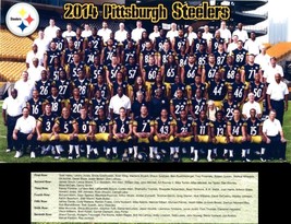 2014 PITTSBURGH STEELERS 8X10 TEAM PHOTO FOOTBALL PICTURE NFL - £3.87 GBP