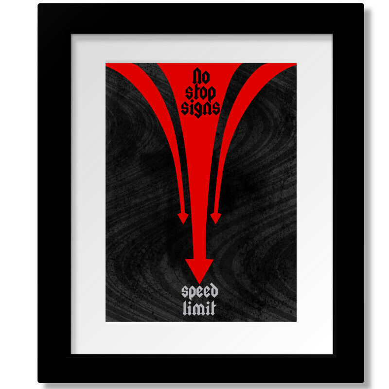 Highway to Hell by ACDC - Song Lyric Rock Music Wall Art Print, Canvas o... - $18.81+