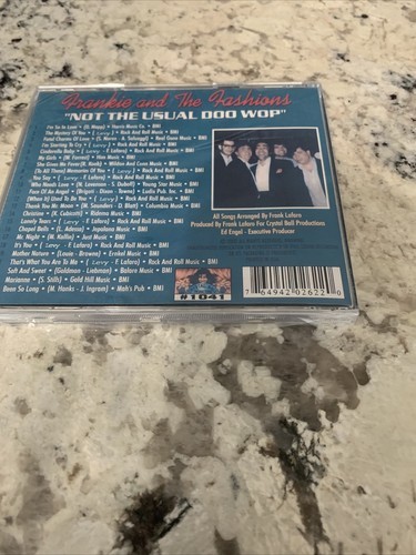 Not the Usual Doo Wop by Frankie & Fash (CD, 2004)factory Sealed Item image 3