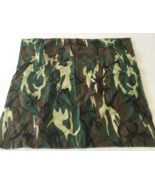 Camouflage print scarf bandana neck head covering army camo - $19.75