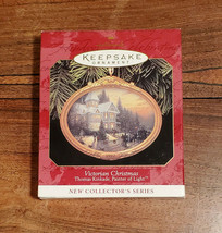 Hallmark Keepsake Victorian Christmas Thomas Kinkade Painter of Light 19... - £7.72 GBP