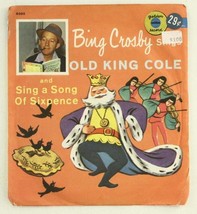 Vintage Little Golden Record Bing Crosby Sings Old King Cole Song Of Sixpence - £10.27 GBP