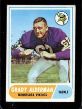 1968 Topps #3 Grady Alderman Vg+ Vikings *XR27298 - £1.95 GBP