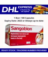 1 Boxes X 100&#39;s Sangobion Complete For Replenishes Iron and Haemoglobin - £30.57 GBP
