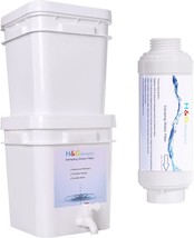 H&amp;G Lifestyles Camping Water Filter Drinking Water Filtration System Sur... - $77.97